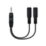 Cable-audio-estereo-2xJack-3.5-H-Jack-3.5-M-nego