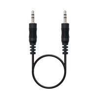 Miniatura 2 de CABLE AUDIO NANOCABLE JACK 3.5 A JACK 3.5 MACHO 1.5M