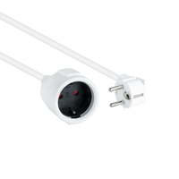 Miniatura 1 de Nanocable Cable Alim. Alargador schuko blanco 5 M