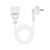 Miniatura 3 de Nanocable Cable Alim. Alargador schuko blanco 5 M