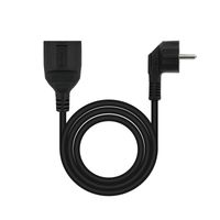 Miniatura 3 de Nanocable Cable Alim. Alargador schuko negro 3 M