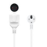Miniatura 4 de CABLE ALIM. ALARGADOR SCHUKO BLANCO, 2 M