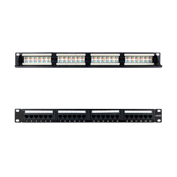 Nanocable Panel Parcheo 24P CAT.6A UTP 191U Dual