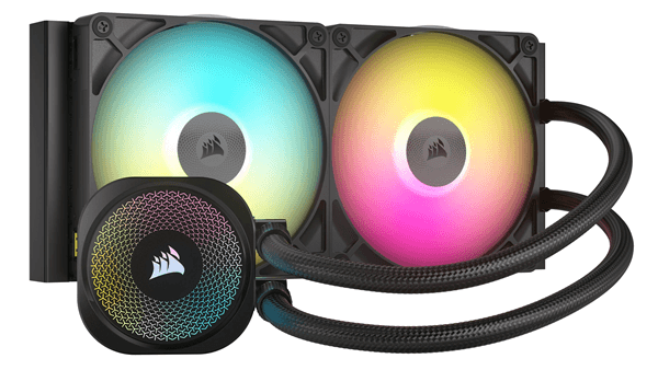 REFRIGERACION LIQUIDA CORSAIR ICUE LINK TITAN 280 RX ARGB | 280MM | NEGRO