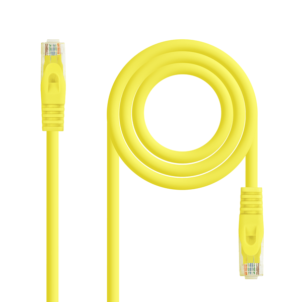 NANOCABLE CABLE RED LATIGUILLO RJ45 LSZH CAT.6A UTP AWG24, AMARILLO, 2.0 M (10.20.1802-Y)