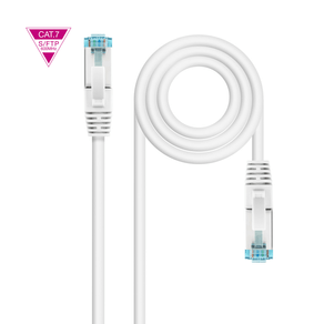 Nanocable-Latiguillo-Cat.-7-LSZH-SFTP-1M-Blanco