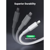 Miniatura 9 de CABLE UGREEEN USB-A A LIGHTNING 1 M BLANCO