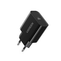 Miniatura 3 de CARGADOR PARED USB 20W IPAD/ IPHONE / GALAXY CARGA RAPIDA NEGRO