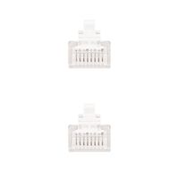 Miniatura 4 de Nanocable Latiguillo Cat.6 UTP 25cm Blanco