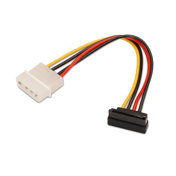 CABLE MOLEX/SATA ALIMENTACION NANO CABLE MOLEX/M - SATA/H ACODADO 0,16M