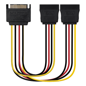 CABLE-MOLEX-SATA-ALIMENTACION-NANO-CABLE-MOLEX-M---2XSATA-H-03M