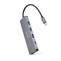 Miniatura 1 de Nanocable HUB USB-C a 3xUSB 3.0/H+1xUSB-C/H