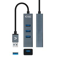 Miniatura 4 de HUB NANO CABLE 4 PTOS USB3.0 10CM GRIS