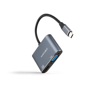 CONVERSOR-NANO-CABLE-USB-C-M-A-HDMI-H---VGA-H-4K-015CM-GRIS