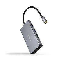 Miniatura 1 de Nanocable Hub USB-C 3xUSB-A+2xHDMI+RJ45+TF+SD+PD