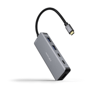 Miniatura 1 de Nanocable Hub USB-C 2xUSB-A+2xUSB-C+HDMI+USB-C PD