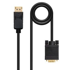 CONVERSOR-NANO-CABLE-DISPLAYPORT-MACHO-A-VGA-MACHO-2M-NEGRO