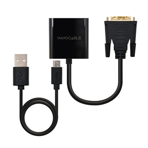 CONVERSOR-NANO-CABLE-DVI-M---VGA-H-10CM-NEGRO