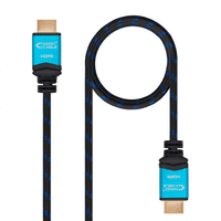 Miniatura 1 de CABLE HDMI NANO CABLE HDMI A/M - HDMI A/M  V2.0 1,5M ALTA 4K NEGRO
