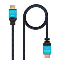 Miniatura 2 de CABLE HDMI NANO CABLE HDMI A/M - HDMI A/M  V2.0 1,5M ALTA 4K NEGRO