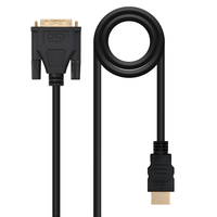 Miniatura 1 de CABLE DVI-D A HDMI M/M NANOCABLE 1.8MTS