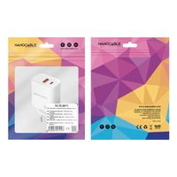 Miniatura 4 de Nanocable Cargador USB-C/PD+USB-A/QC 30W Blanco