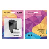 Miniatura 4 de CARGADOR USB PARED NANO CABLE USB-C/PD 30W NEGRO