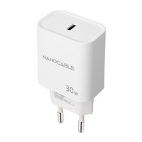 Miniatura 2 de CARGADOR USB PARED NANO CABLE USB-C/PD 30W BLANCO