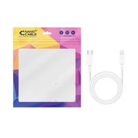 Miniatura 9 de CABLE USB NANO CABLE LIGHTNING - USB-C 0,50CM BLANCO
