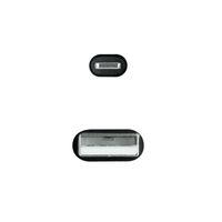 Miniatura 4 de Nanocable Cable LIGHTNING-USB A/M, Negro, 1 M