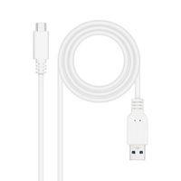 Miniatura 2 de Nanocable Cable USB 3.1 Gen2 USB-C/A 0,5 M Blanco
