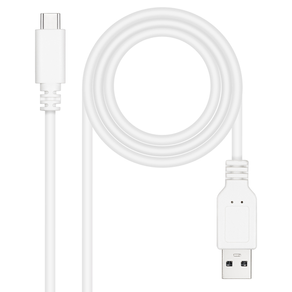 Nanocable-Cable-USB-2.0-3A-USB-C-M-M-1M-Blanco