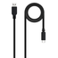 CABLE-USB-2.0-3A-TIPO-USB-C-M-A-M-NEGRO-0.5M
