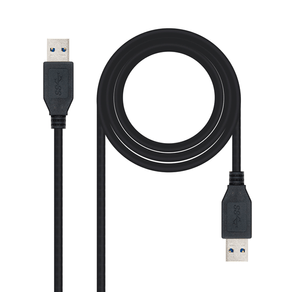 Nanocable-Cable-USB-3.0-tipo-A-M-A-M-Negro-1m