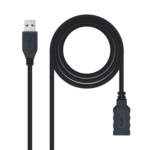 Nanocable Negro Cable Nc Usb 3.0 1M A/M-A/H