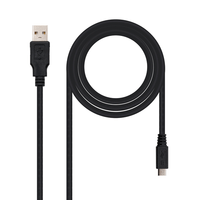 Miniatura 1 de CABLE USB NC 2.0 MICRO USB A-B M-M 0.8M