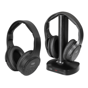 AURICULARES-DIADEMA-TREVI-FRS-1580-TW-SET-2-UD-RECHARG.-WLESS-TV-HEADPHONES-BLK
