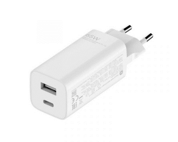cargador xiaomi conector usb-c 65w (cargador de portatiles y moviles) conector usb-c y usb-a