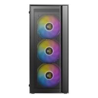 Miniatura 4 de CAJA ANTEC AX65 ARGB ATX NEGRO 4XVENT 120MM 2XUSB SN FUENTE