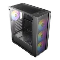 Miniatura 10 de CAJA ANTEC AX65 ARGB ATX NEGRO 4XVENT 120MM 2XUSB SN FUENTE