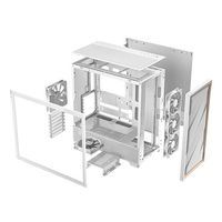 Miniatura 23 de CAJA ANTEC FLUX ATX VENT 3X120MM 1X12OM REVERSE 1X140MM SIN FUENTE BLANCO