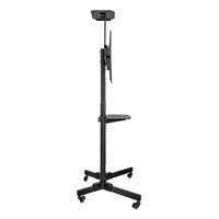 Miniatura 4 de "UNYKAch UK501 SOPORTE DE SUELO UNIVERSAL MONITOR/TV 32""-75""  MÓVIL CON 2 BANDEJAS. REGULABLE"