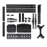 Miniatura 7 de "UNYKAch UK501 SOPORTE DE SUELO UNIVERSAL MONITOR/TV 32""-75""  MÓVIL CON 2 BANDEJAS. REGULABLE"