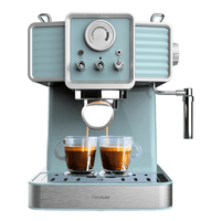Miniatura 1 de CAFETERA CECOTEC VINTAGE ESPRESSO 20 TRADIZIONALE LIGHT BLUE