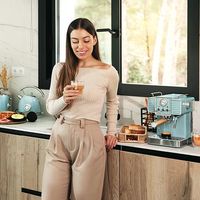 Miniatura 6 de CAFETERA CECOTEC VINTAGE ESPRESSO 20 TRADIZIONALE LIGHT BLUE