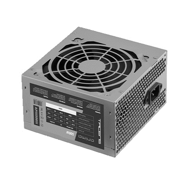 FUENTE DE ALIMENTACION TACENS ANIMA APIII500SI ATX ESPECIAL INTEGRACION 500W 85% EFICIENCIA 14DB 12CM FAN HASWELL READY