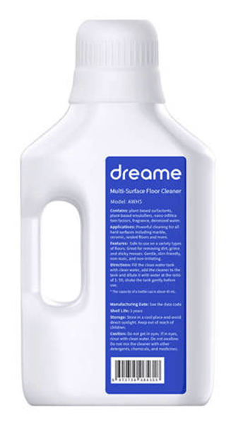 DREAME AWH10 SOLUCION DE LIMPIEZA PARA H11. H11MAX. H12. M12. H12PRO. H12CORE. H12DUAL. H11CORE. H12S. H13PRO. H12PROULTRA. K20. M10