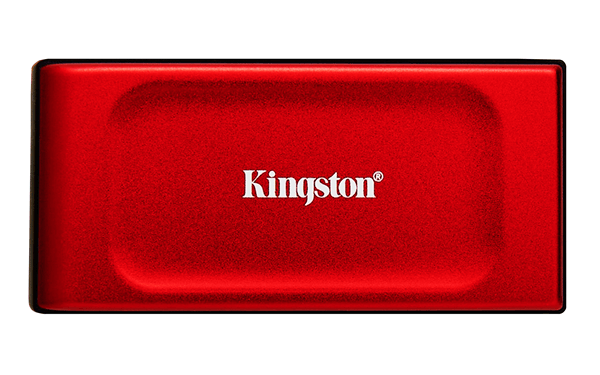 DISCO DURO EXTERNO 1TB KINGSTON SSD ROJO XS1000
