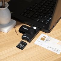 Miniatura 4 de Tooq TQR-3012B Lector DNIe, SIM, SD/TF, USB-A