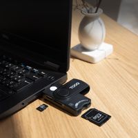 Miniatura 6 de Tooq TQR-3012B Lector DNIe, SIM, SD/TF, USB-A